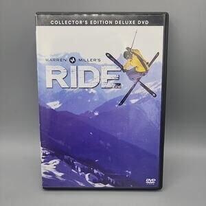 Warren Millers Ride DVD, 2003 Collectors Edition Skiing Snowboarding Video